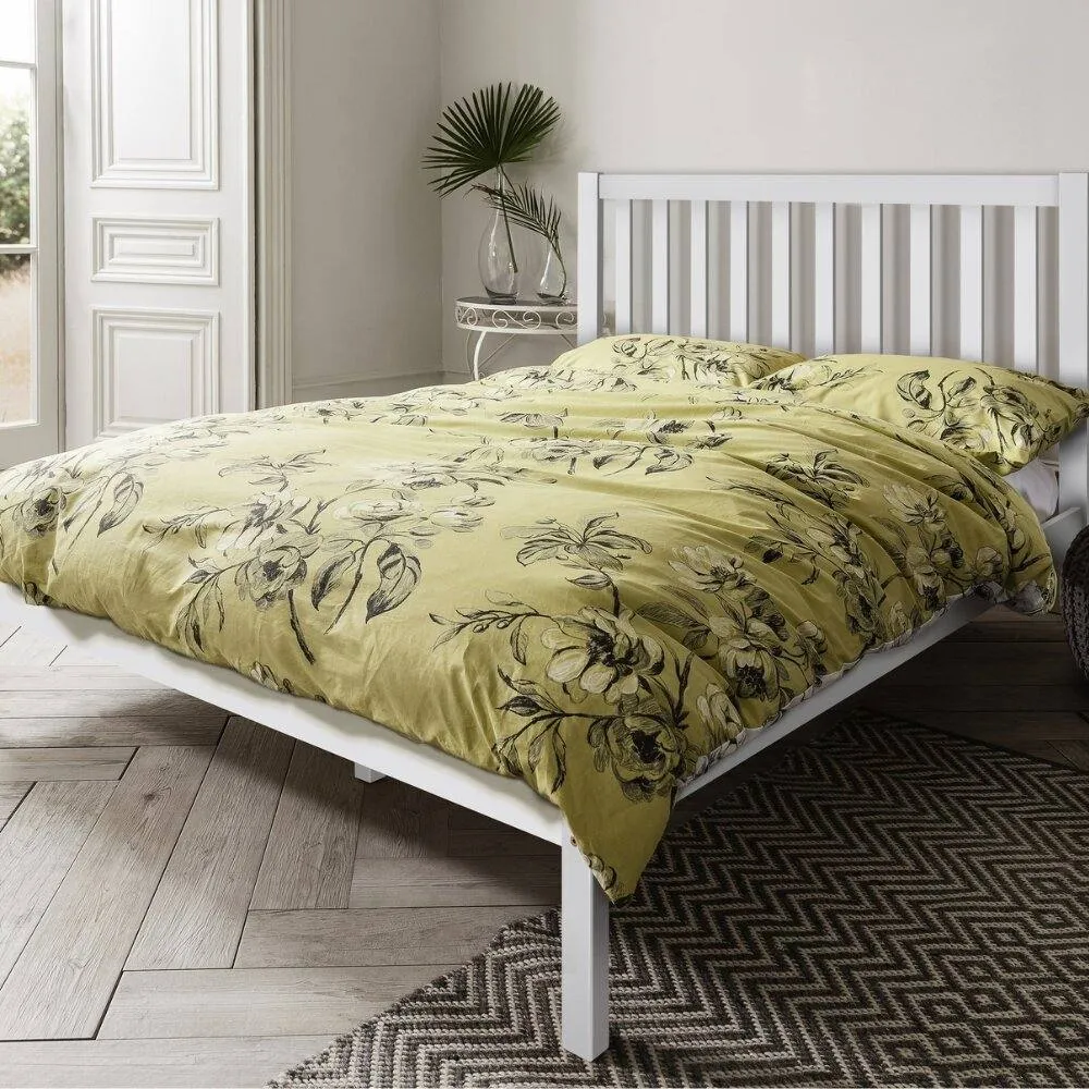Nöa and Nani Linnea Double Bed Frame in White