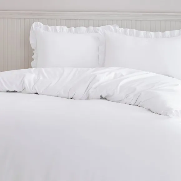 Briona Frilled Edge Duvet Cover & Pillowcase Set 3