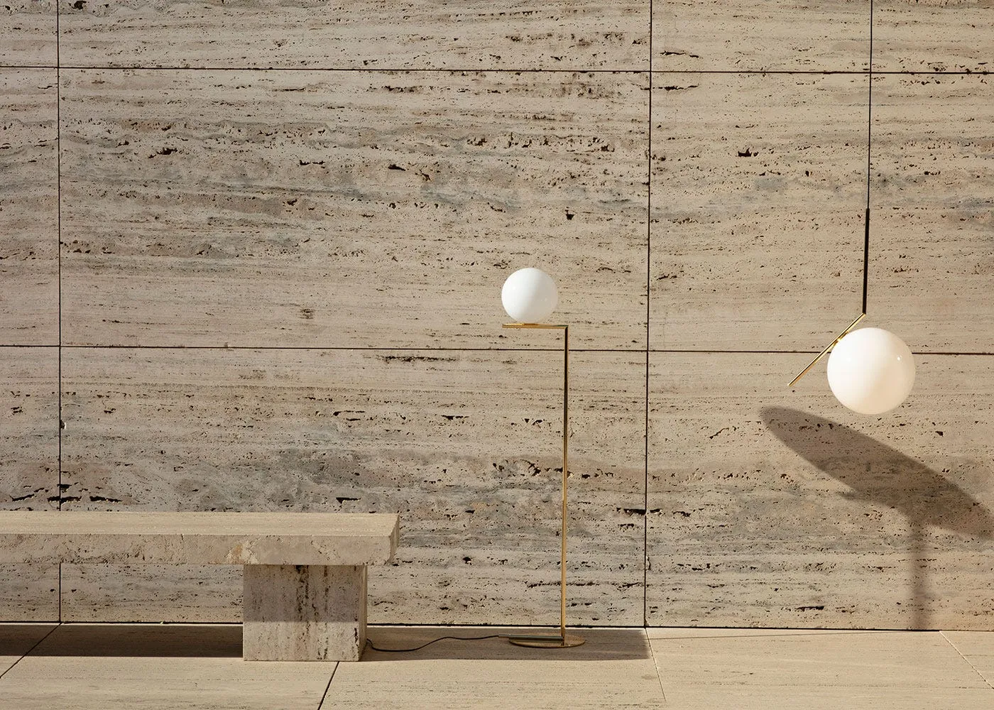 Flos IC F1 Floor Light Matte Black 3