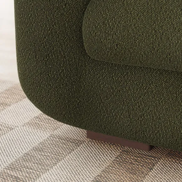 Luca Tonal Boucle Snuggle Chair 4
