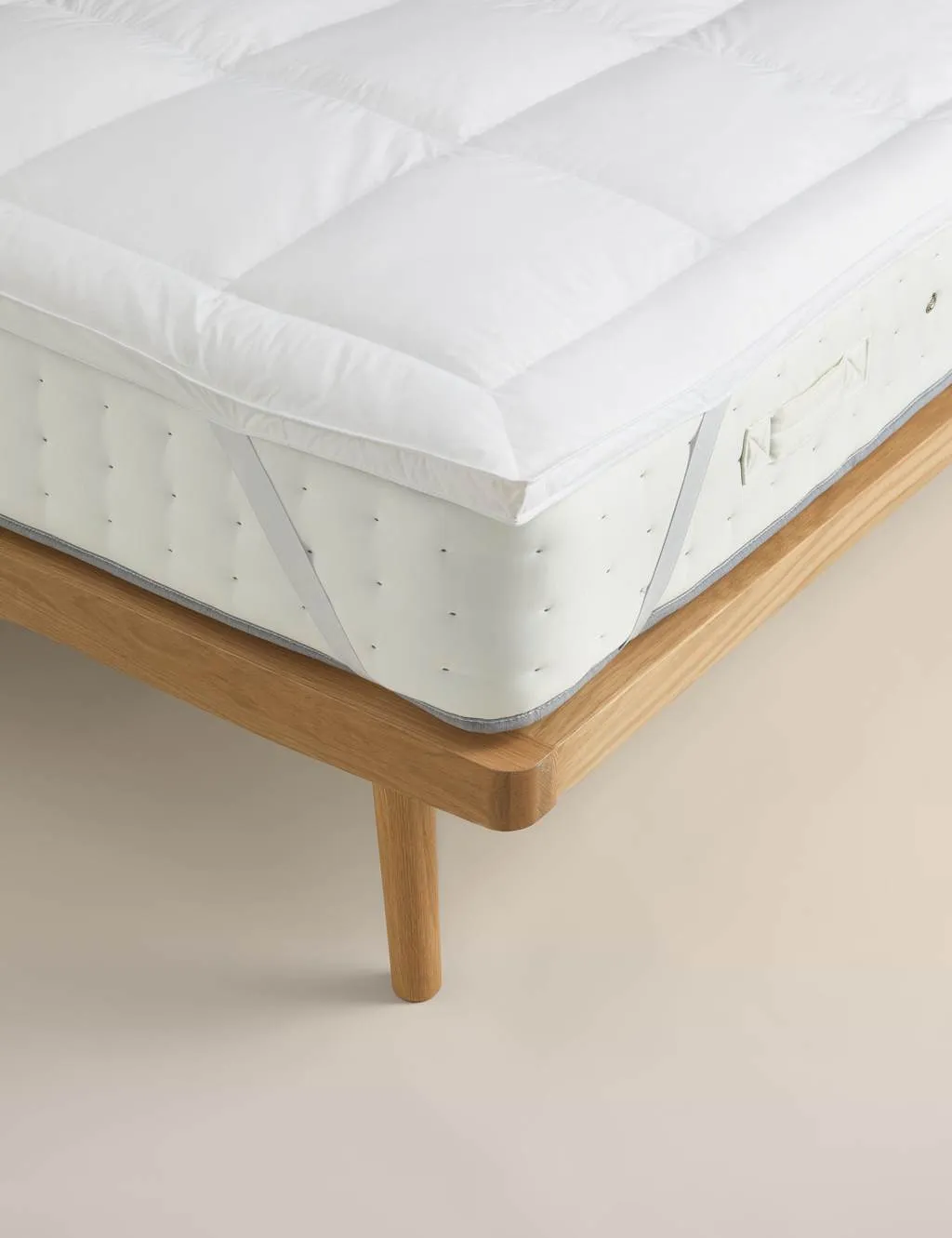 M&S Duck Feather & Down Mattress Topper White