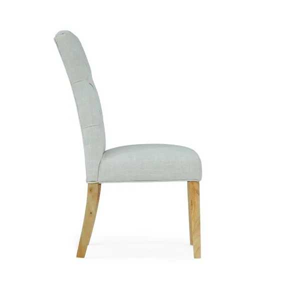 Normandy Set of 2 Chelsea Dining Chairs, Fabric 3