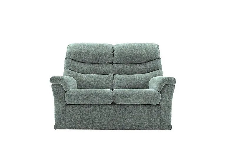 Malvern 2 Seater Fabric Sofa - No Recliner - Dapple Kingfisher