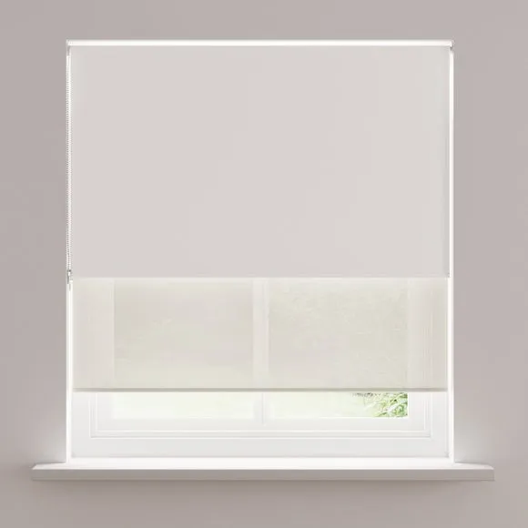 Sheer and Blackout Double Roller Blind 2