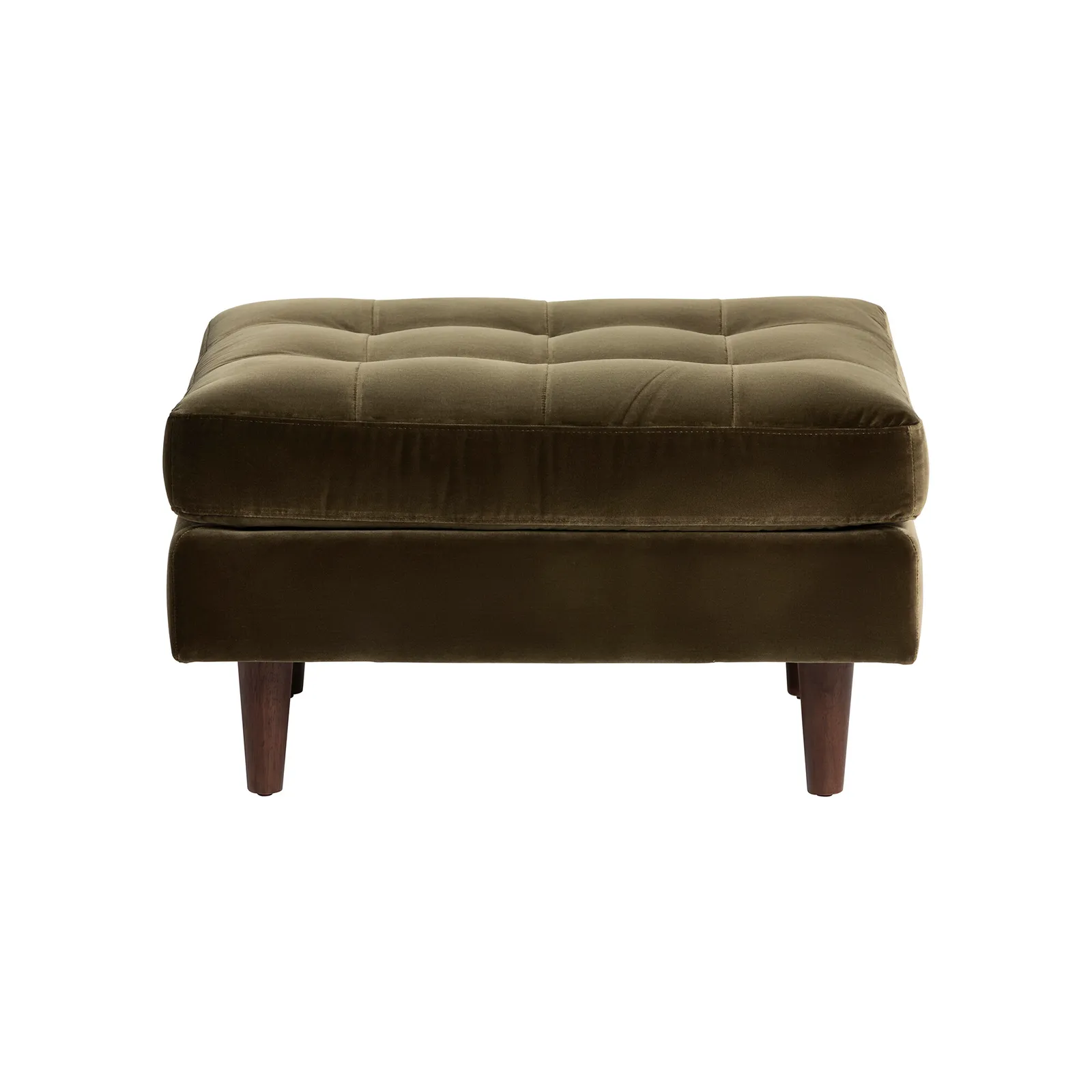 Hemingway Ottoman, Green Velvet | Barker & Stonehouse 3