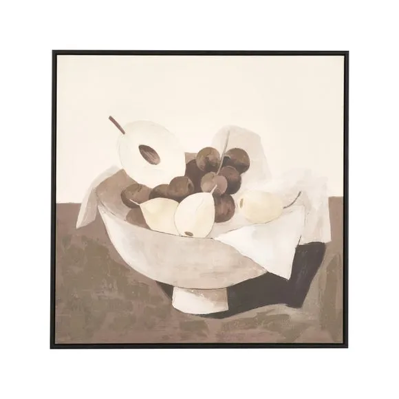 Fruit Bowl Framed Canvas 5