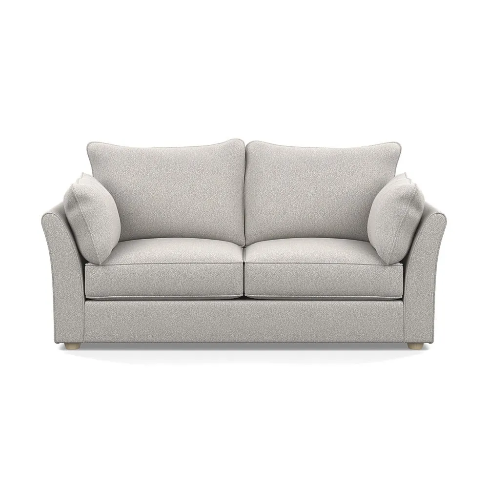 Heal's Tailor 3 Seater Sofa Chunky Boucle Ecru Natural Beech Feet