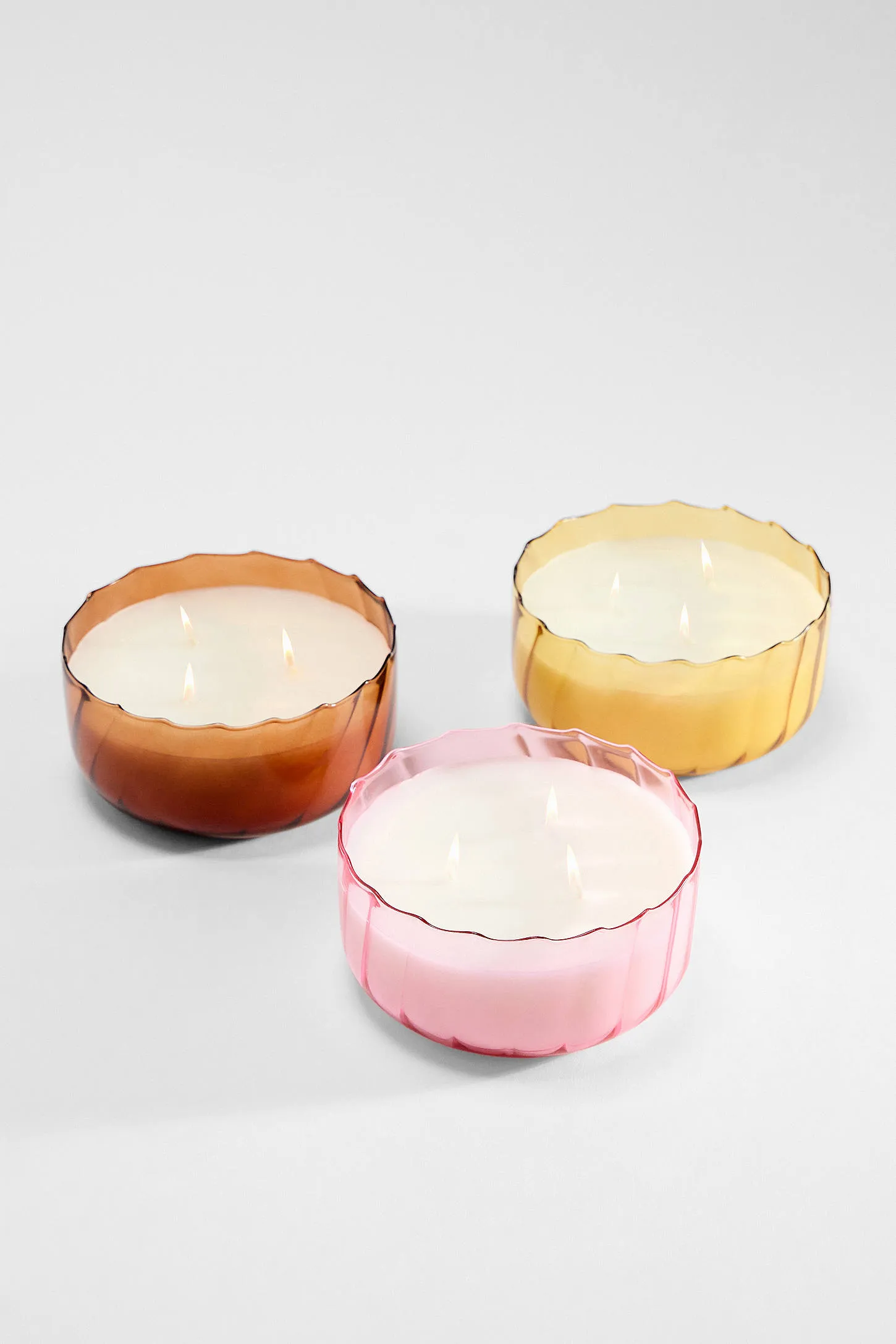 Paddywax Ripple Tobacco & Patchouli 12oz Candle ALL 4