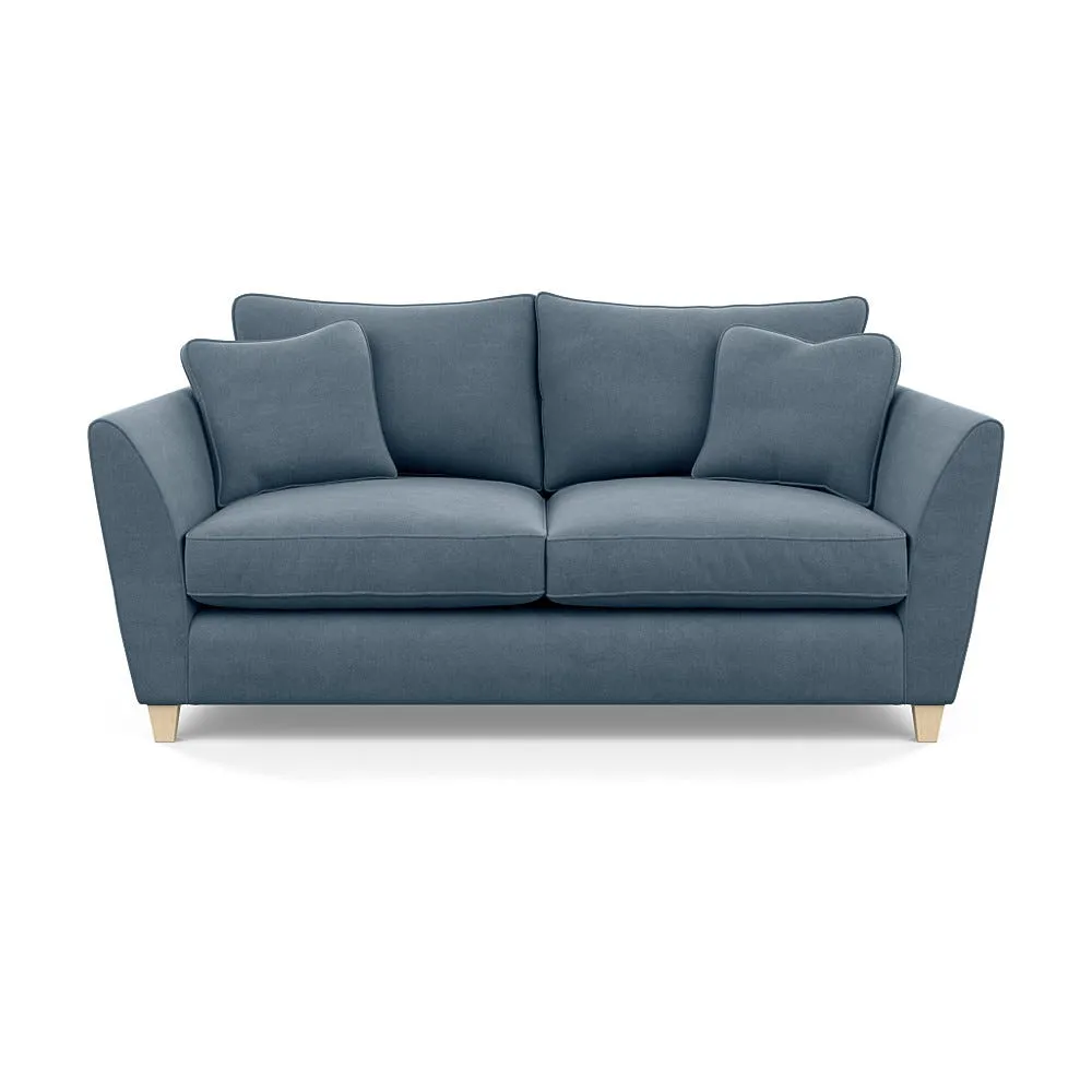 Heal's Torino 3 Seater Sofa Capelo Linen-Cotton Mineral Natural Feet 1
