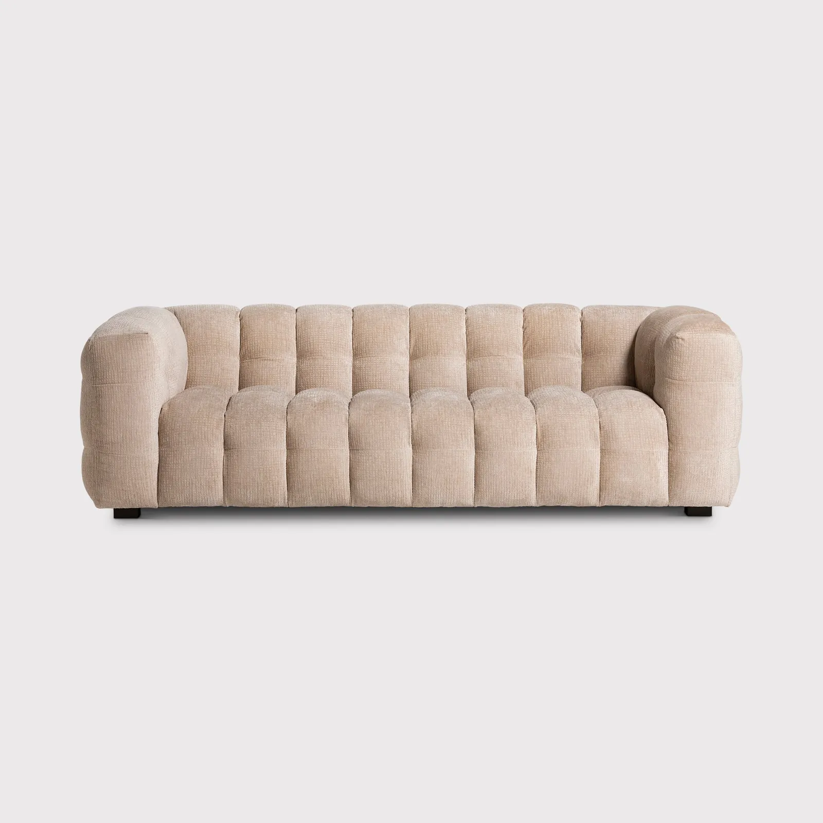 Lenor Sofa 240cm, White Fabric | Barker & Stonehouse