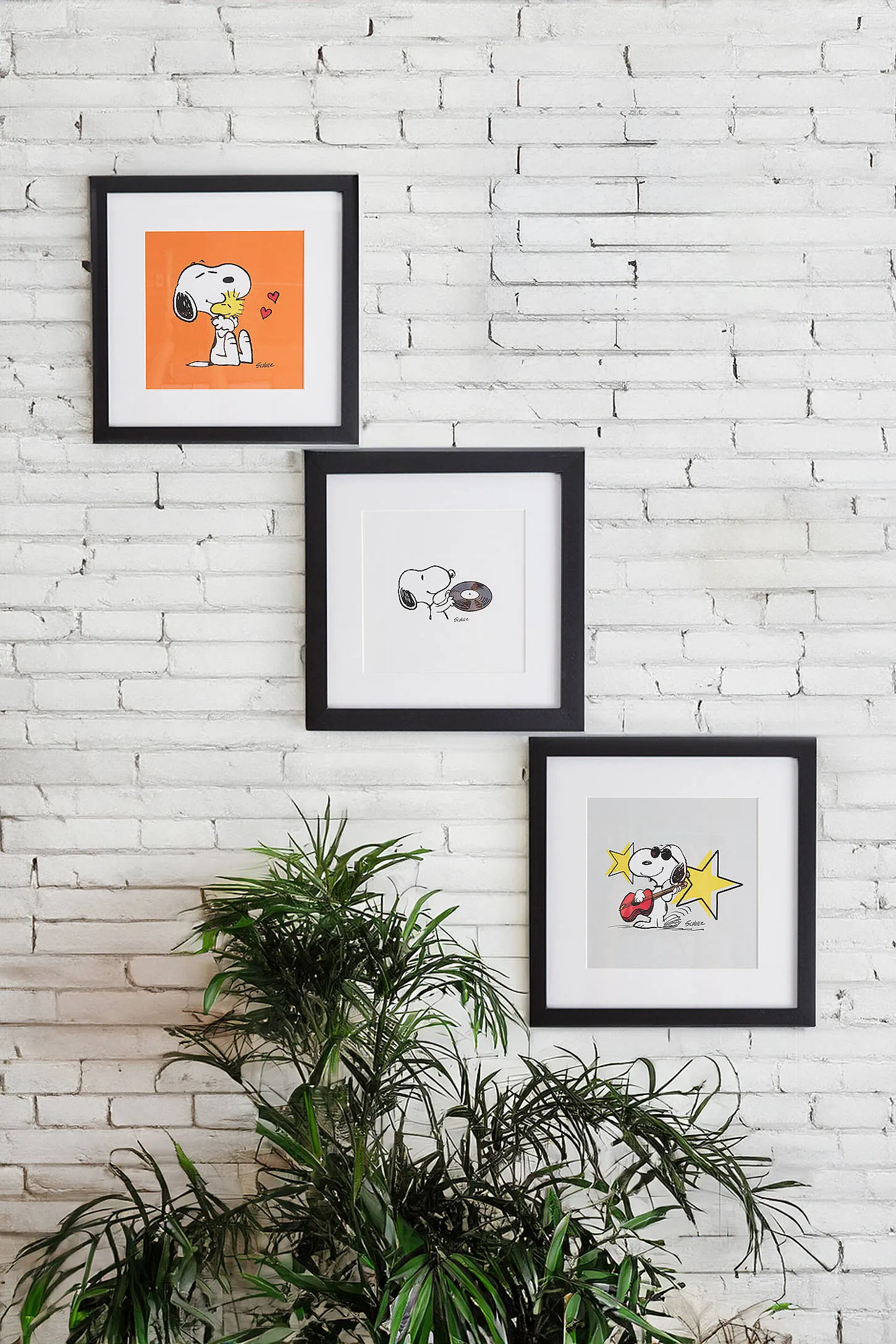 Urban Outfitters,Magpie x Peanuts Peanuts Rockstar 12x12 Framed Wall Art Print 2