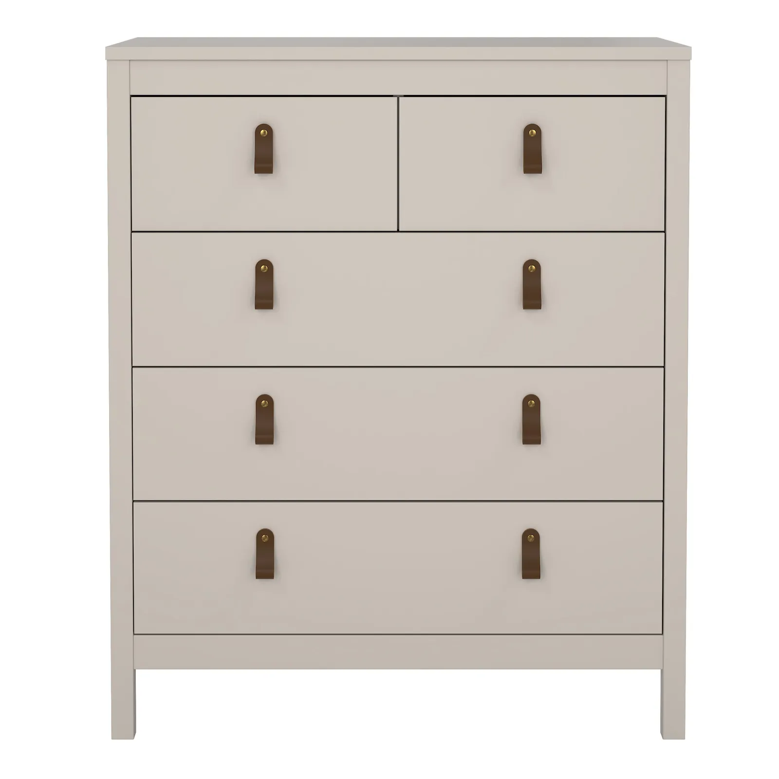 Furniture To Go Barcelona Chest 3+2 Drawers in Cashmere in Beige 3