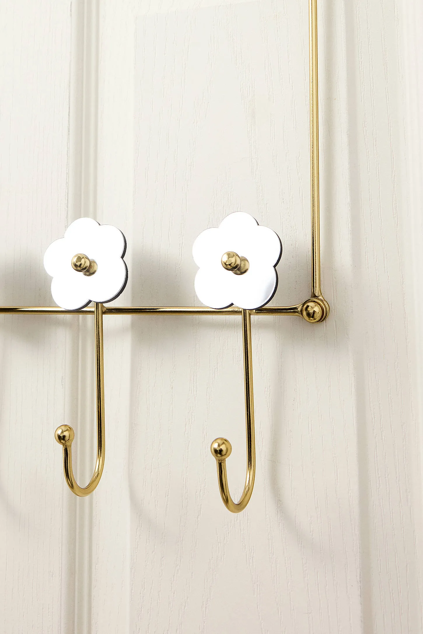 Mirror Daisy Over-The-Door Hook - Gold 2