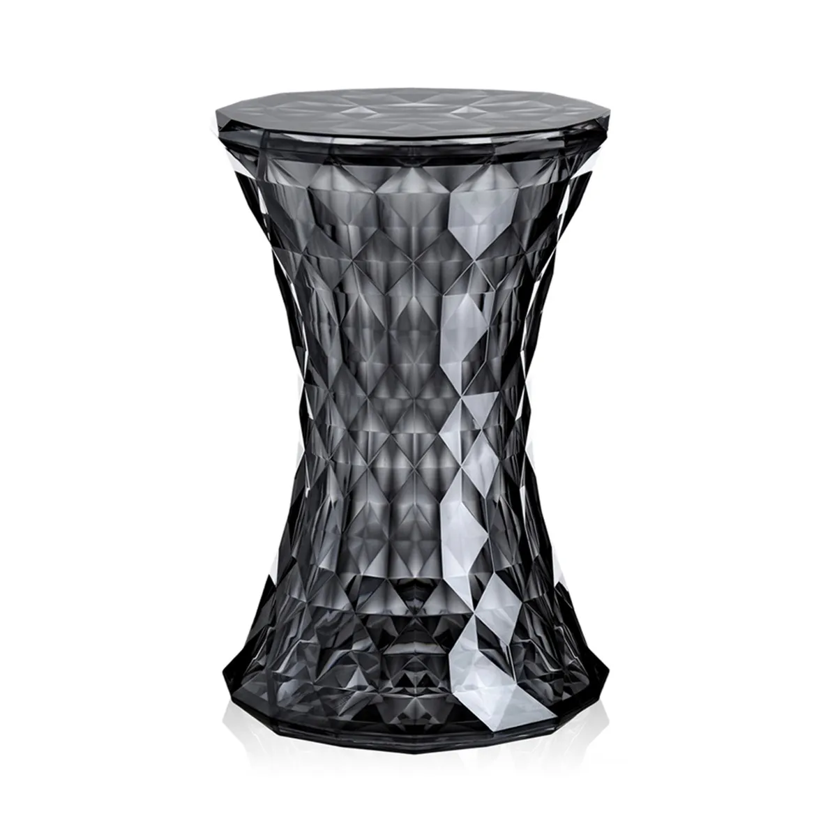 Kartell Stone Stool, Grey Plastic | Barker & Stonehouse 1