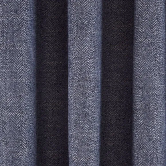 Churchgate Swithland Herringbone Eyelet Curtains (Blackout Available) 3