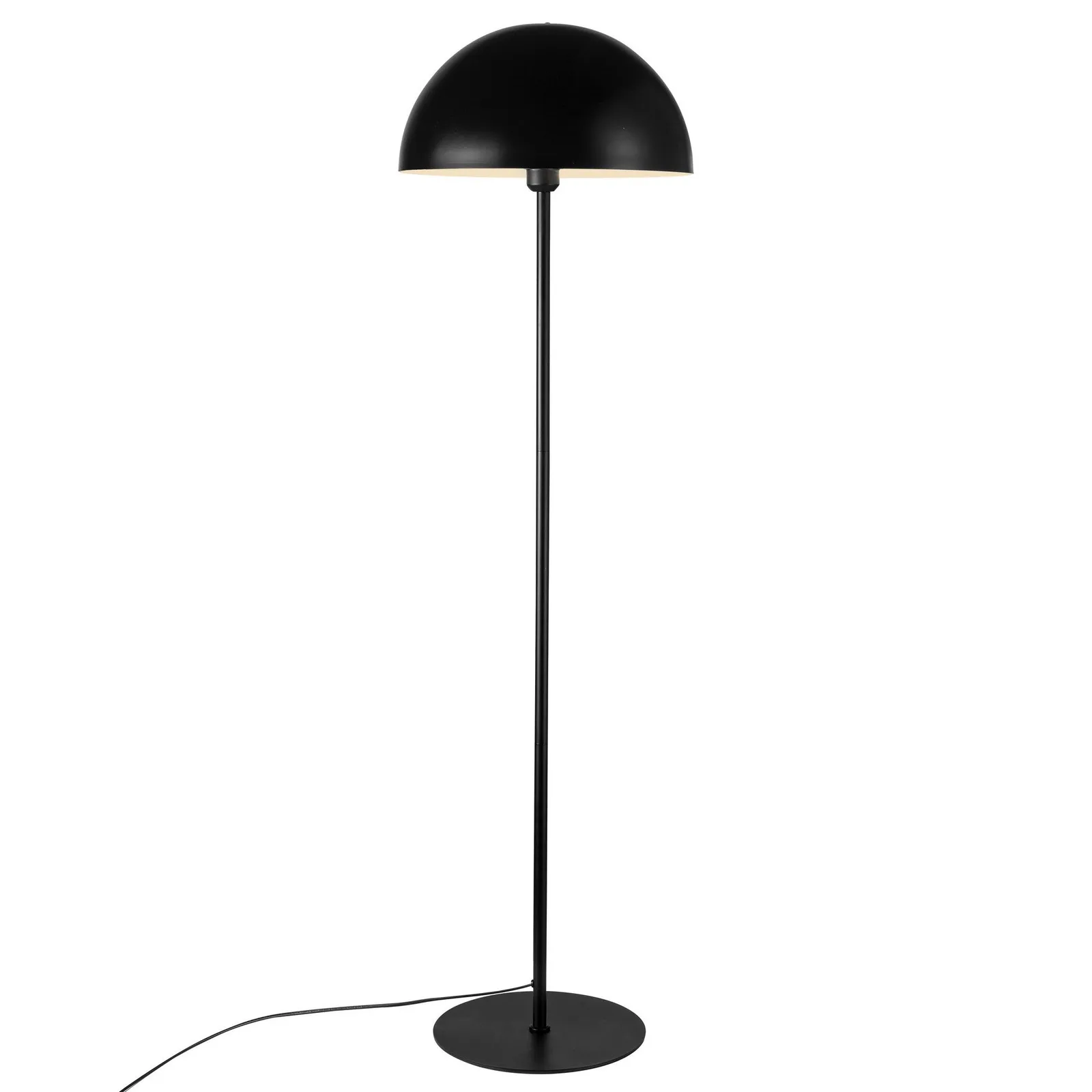 Nordlux Ellen Floor Lamp Black Metal Livingroom E27 Switch