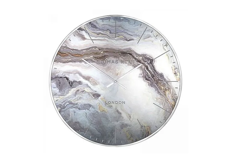 Oyster Wall Clock - Glacier