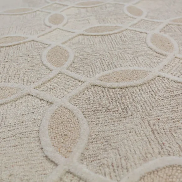 Phina Trellis Wool Rug 2