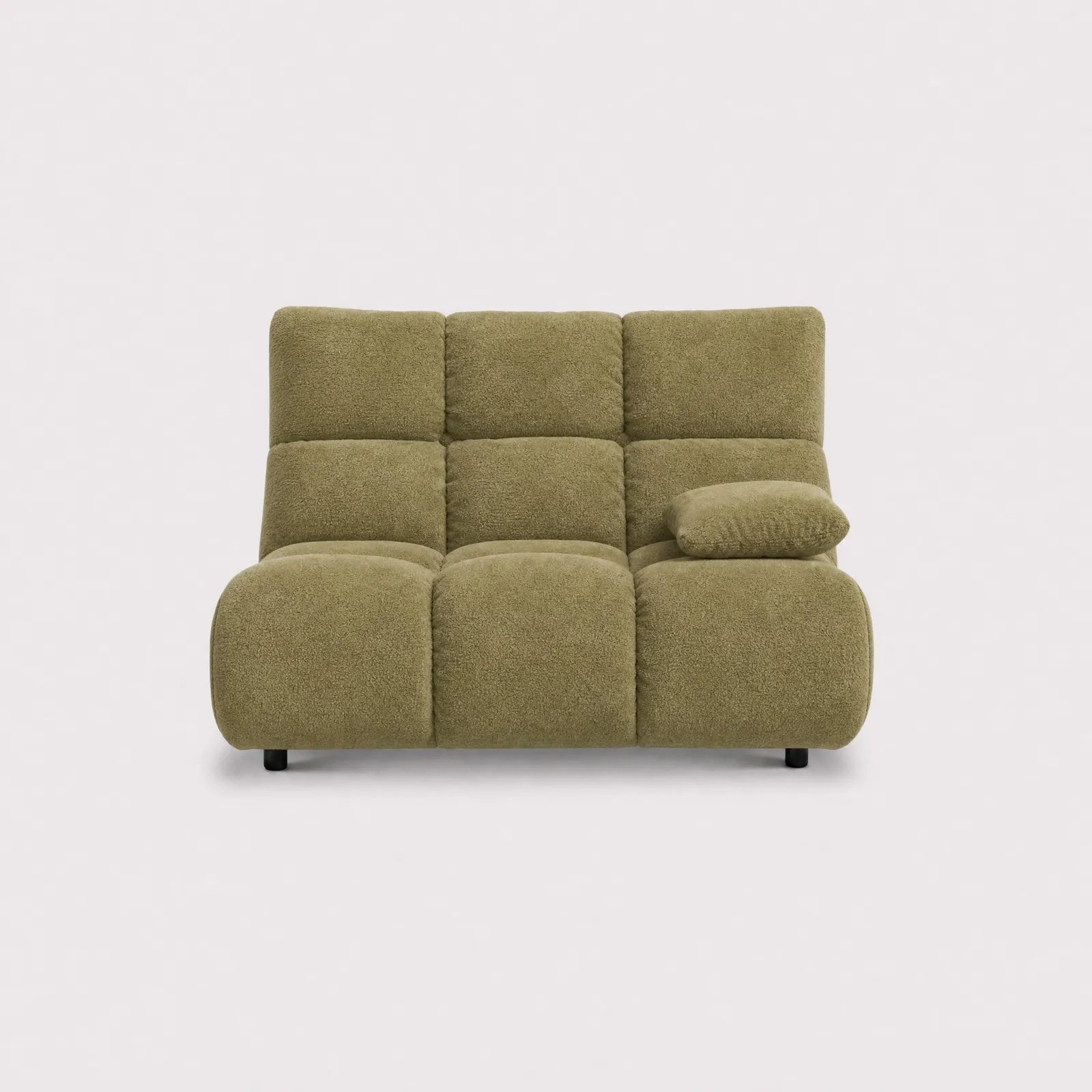 Bryce 1.5 Seater With Armrest Right, Gold Fabric | Barker & Stonehouse 1