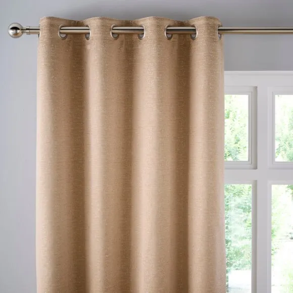 Annie Jacquard Eyelet Curtains 1