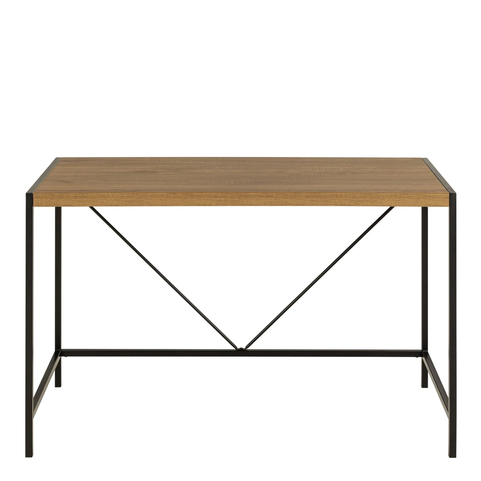 Furniture To Go Bahamas Office Desk & Black & Oak 2