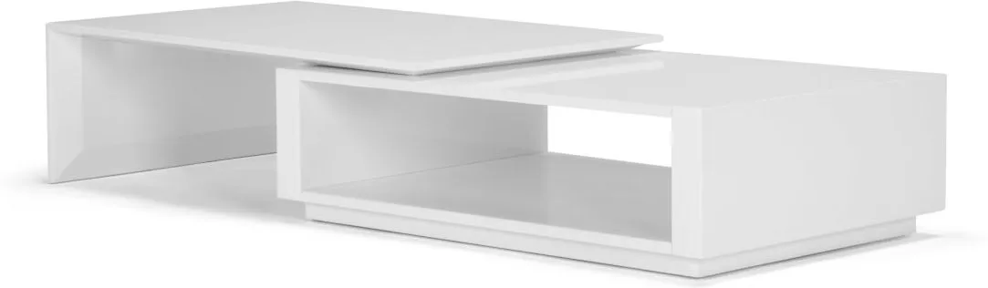 Bramante Extending Coffee Table, White
