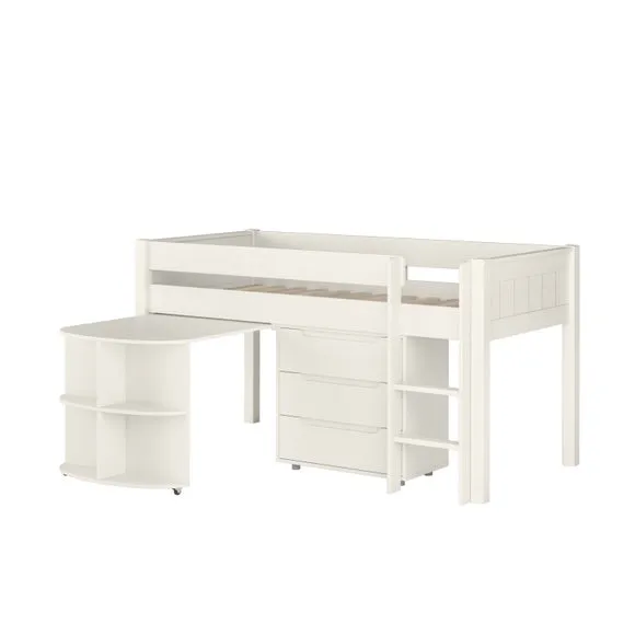 Classic Midsleeper With Pull Out Desk And 3 Drawer Chest 5