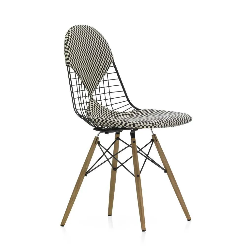 Vitra Eames DKW 2 Wire Chair Hopsak F200 Checker Bikini 2