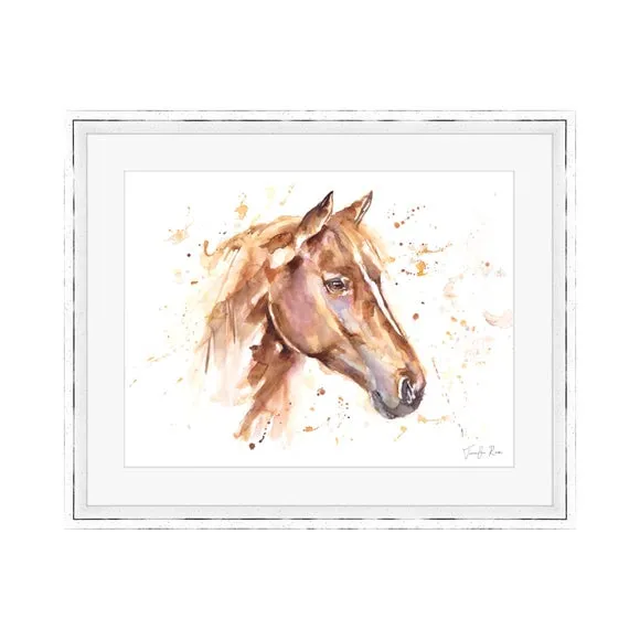The Art Group Glorious Horse Framed Print 2