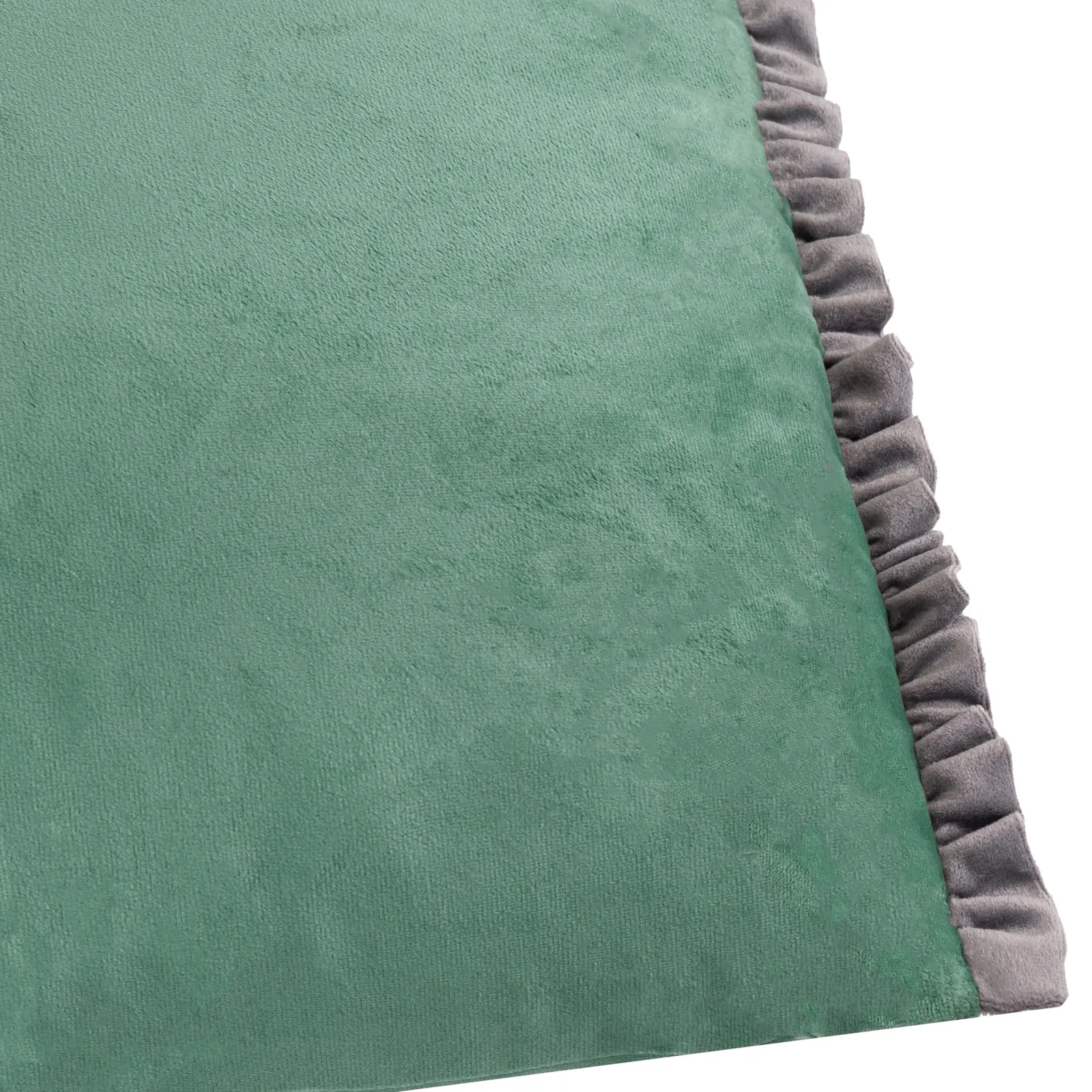 Wylder Tilly Velvet Cushion Sage/Grey, Green 4