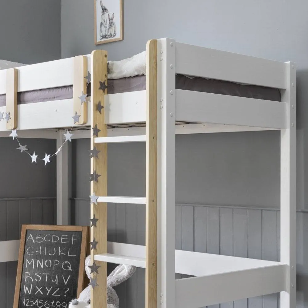 Nöa and Nani Una Highsleeper Cabin Bed in White 2