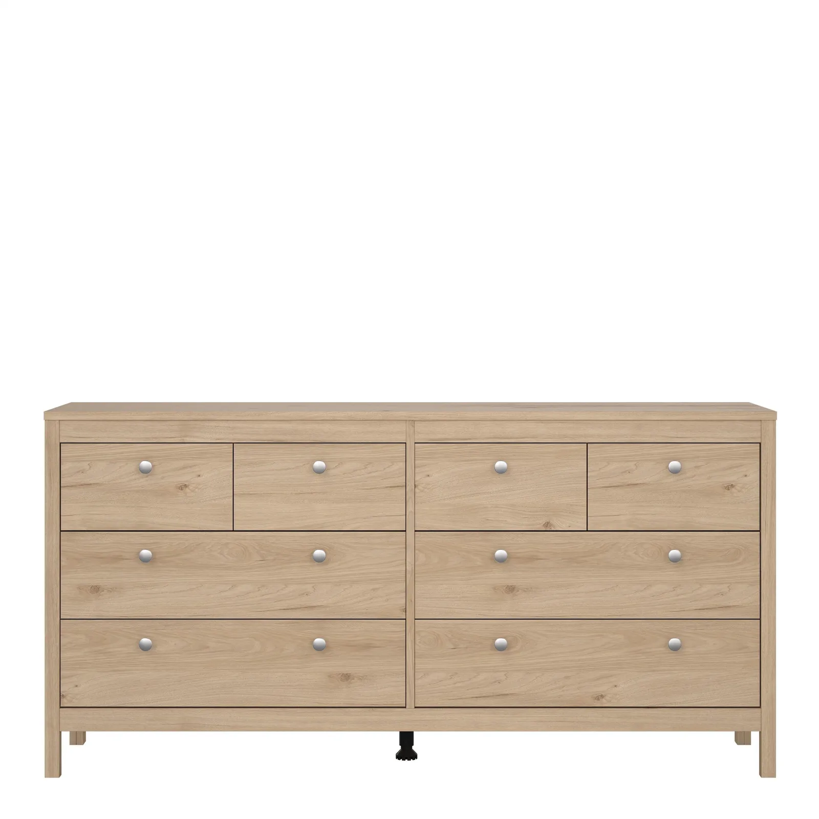 Furniture To Go Madrid Double Dresser 4+4 drawers in Jackson Hickory Oak in Light Oak 2