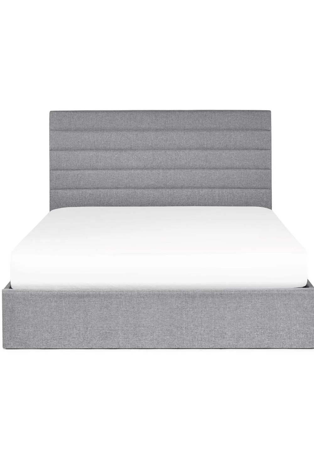 Julian Bowen Merida Upholstered Ottoman Storage Bed in Grey 5