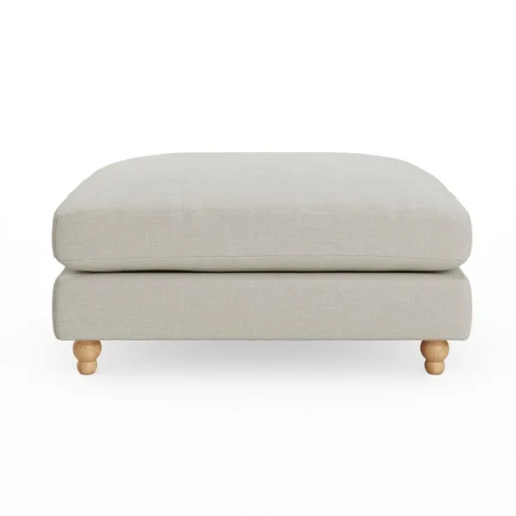 Martha Chenille Soft Texture Footstool 2
