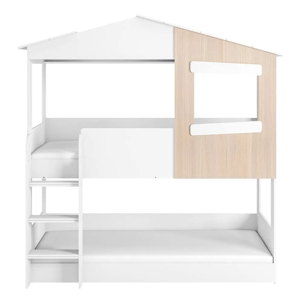Flair Dreamland House Bunk Bed in White 3