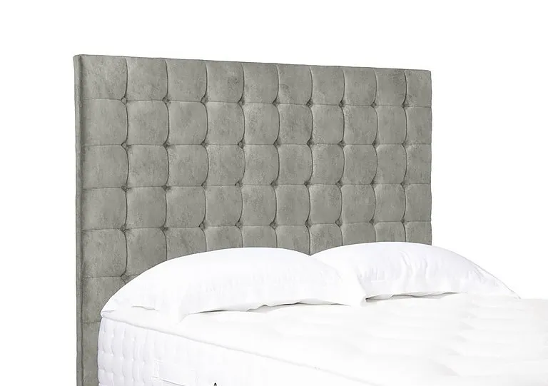 Artisan Collection Dot High Floor Standing Headboard - Single - Daytona Stone