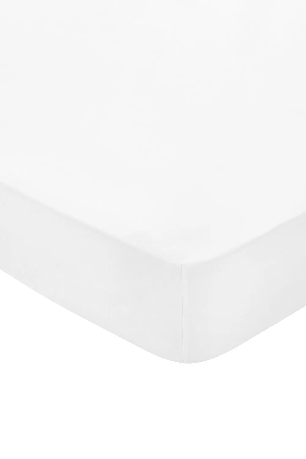 1951 'Luxury 300 Thread Count' Egyptian Cotton Fitted Sheet in White 1