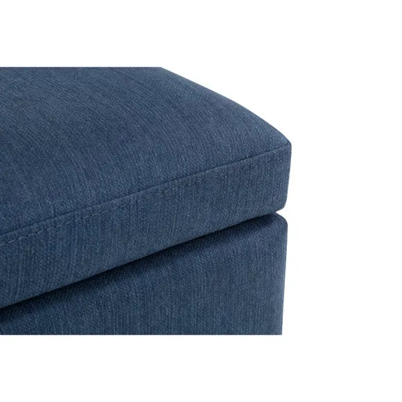Sorrento Linen Ottoman 6