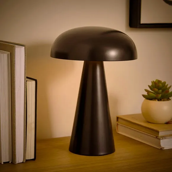 Milo Mushroom Rechargeable Touch Dimmable LED Table Lamp 2