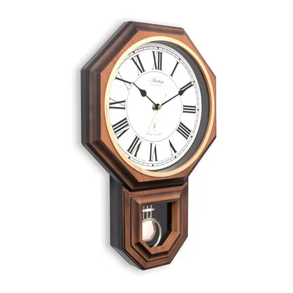 Acctim Yarnton Radio Controlled Wood Effect Pendulum Clock 4