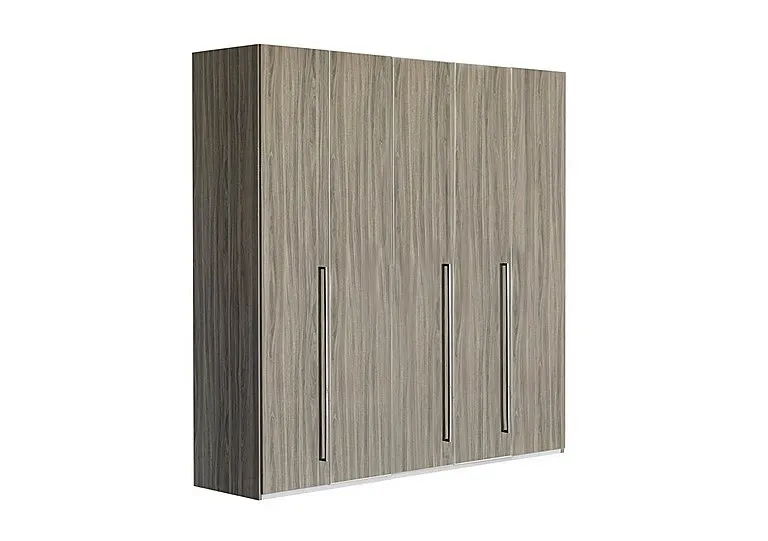 Venezia 5 Door Wardrobe - Grey