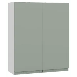Wickes Lakemoor Reed Green Slimline Depth Wall Unit - 600mm