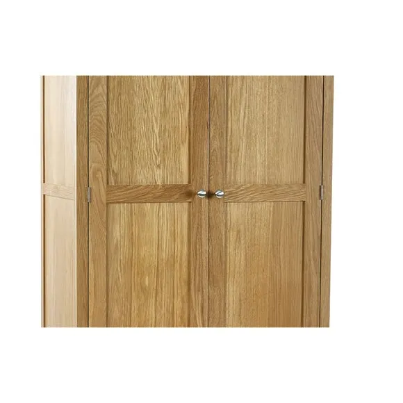 Jenkins Double Wardrobe, Oak 3