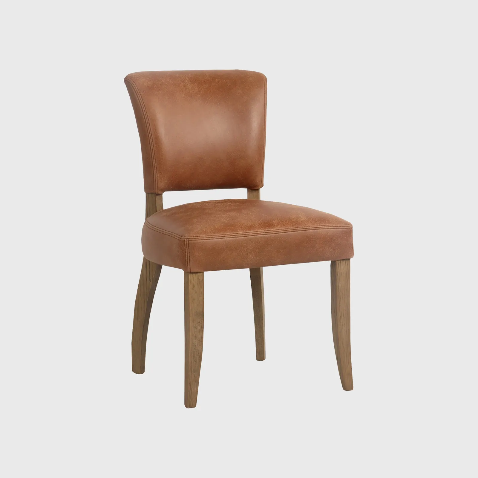 Otto Dining Chair, Brown Leather | Barker & Stonehouse 3