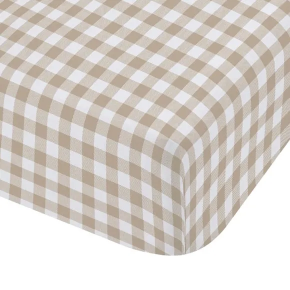 Catherine Lansfield Bamford Gingham Check Polycotton Fitted Sheet 3