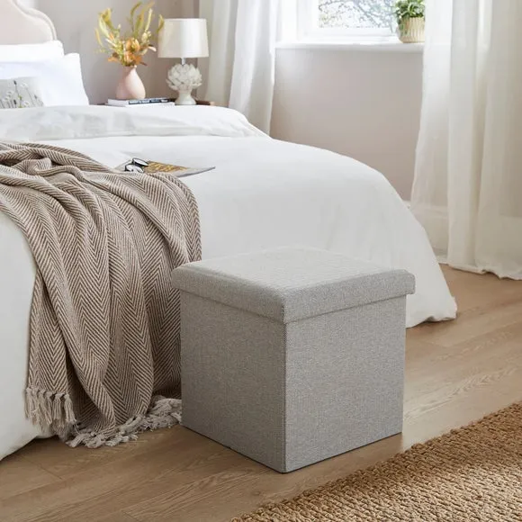 Herringbone Rectangle Ottoman 1