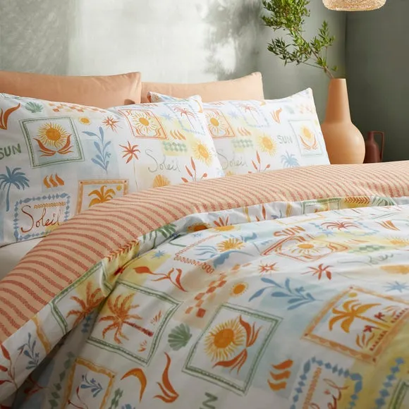 Fusion Soleil Polycotton Duvet Cover & Pillowcase Set 4