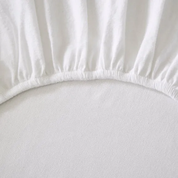 100% Organic Brushed Cotton Fitted Sheet 3