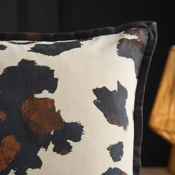 Cow Hide Cotton Square Cushion Cover 2