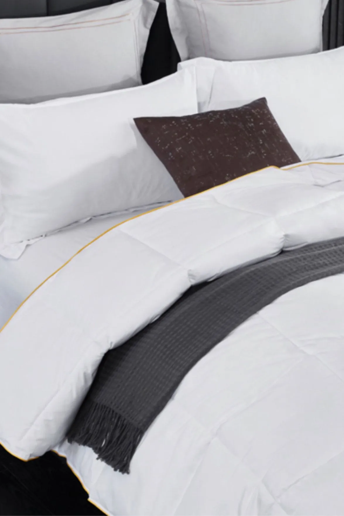 Ezysleep Luxurious Goose Feather and Down Duvet - Single 10.5 Tog, White 5